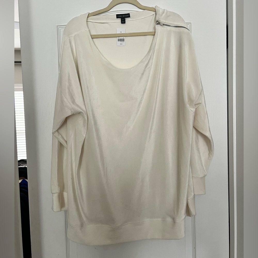 Lane Bryant cream sweater (brand new)